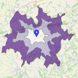 ZONE DE CHALANDISE 